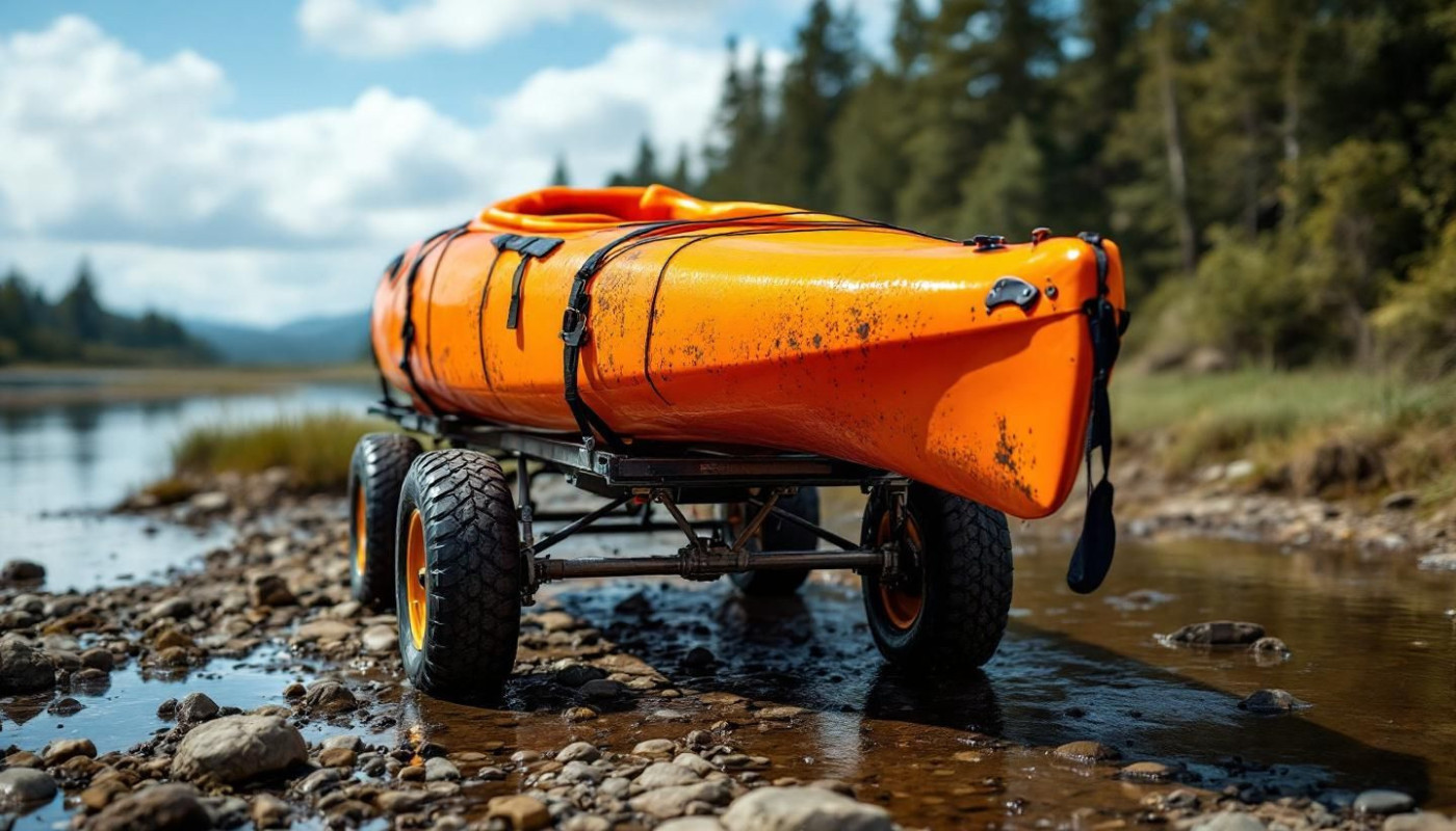 Comment le bon chariot facilite le transport de votre kayak ?